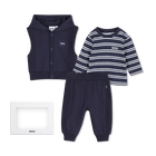 Hose, Cardigan und T-Shirt Set BOSS 
                    JUNGE