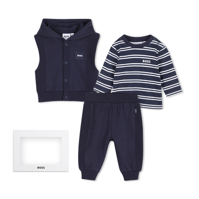 Hose, Cardigan und T-Shirt Set BOSS JUNGE