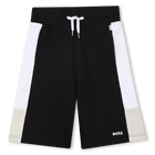 Dreifarbige Jogging-Bermudas BOSS 
                    JUNGE