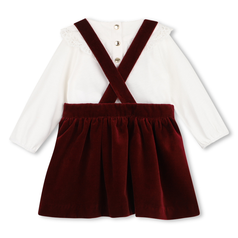 Kleid und T-Shirt-Set CHLOE 
                        M&Auml;DCHEN