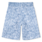Sweat-Bermudas in Jeansoptik HUGO 
                    JUNGE