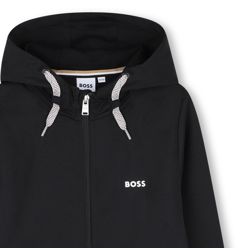 Jogger-Strickjacke BOSS 
                        JUNGE