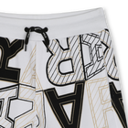Baumwoll-Bermuda mit Print KARL LAGERFELD KIDS 
                    JUNGE