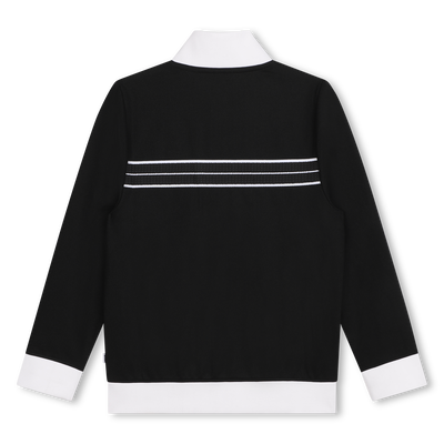 Jogging-Cardigan mit Zip BOSS JUNGE