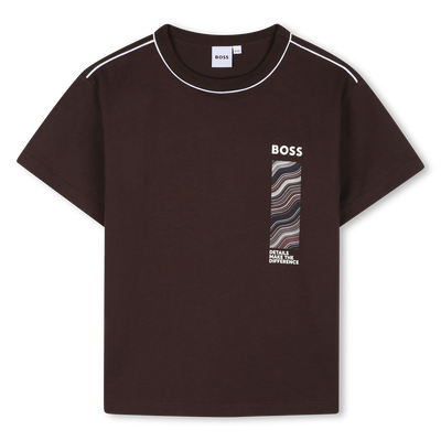 T-Shirt mit kurzen &Auml;rmeln BOSS JUNGE