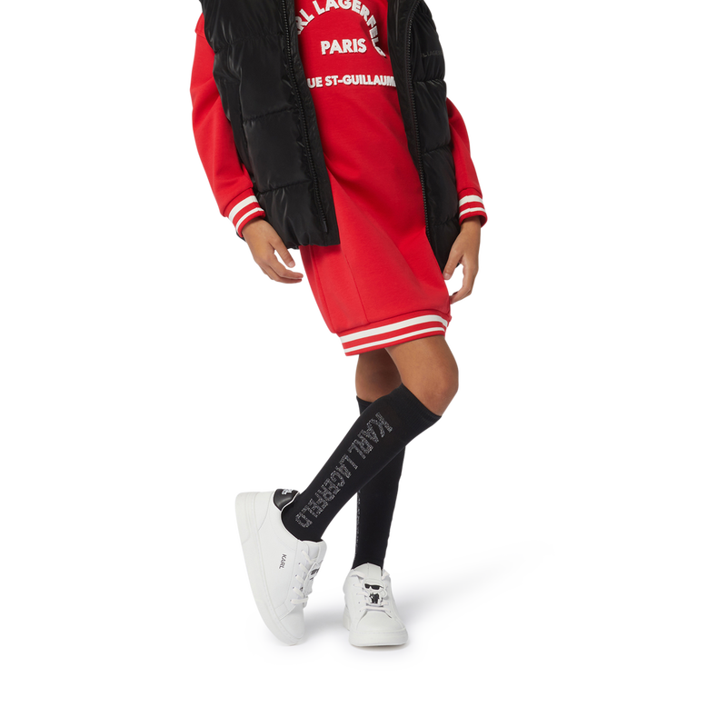 Ledersneaker mit Schn&uuml;rung KARL LAGERFELD KIDS 
                        JUNGE