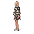 Langes Kleid mit Puff&auml;rmeln KENZO KIDS 
                    M&Auml;DCHEN