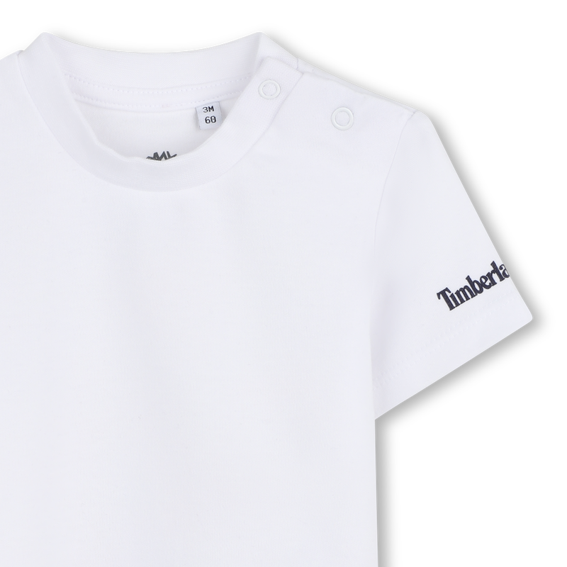 OVERALL UND T-SHIRT-SET TIMBERLAND 
                        JUNGE