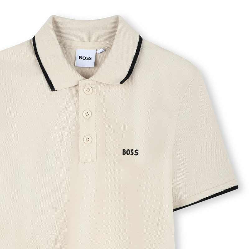 Kurz&auml;rmeliges Poloshirt BOSS 
                        JUNGE