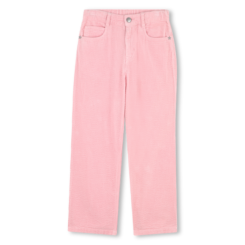 Hose aus Samt mit Stickerei ZADIG & VOLTAIRE 
                        M&Auml;DCHEN