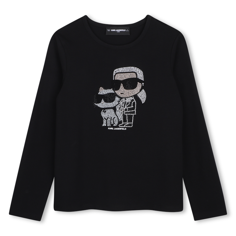 Langarmshirt KARL LAGERFELD KIDS 
                        M&Auml;DCHEN