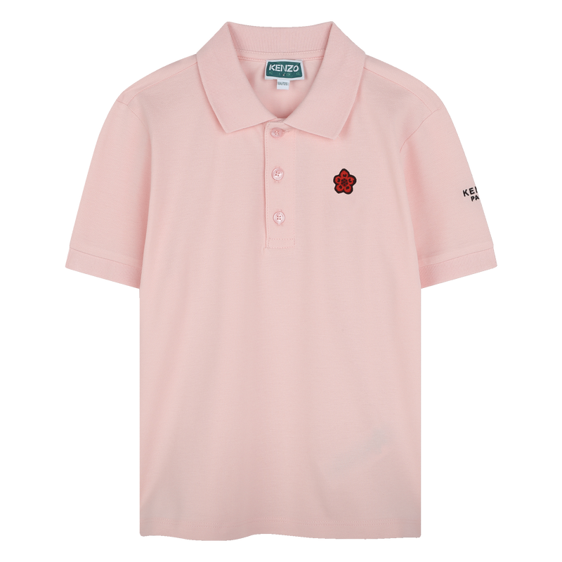 Polo mit Badge und Stickerei KENZO KIDS 
                        UNISEX