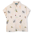 Kurz&auml;rmeliges hemd KENZO KIDS 
                    JUNGE
