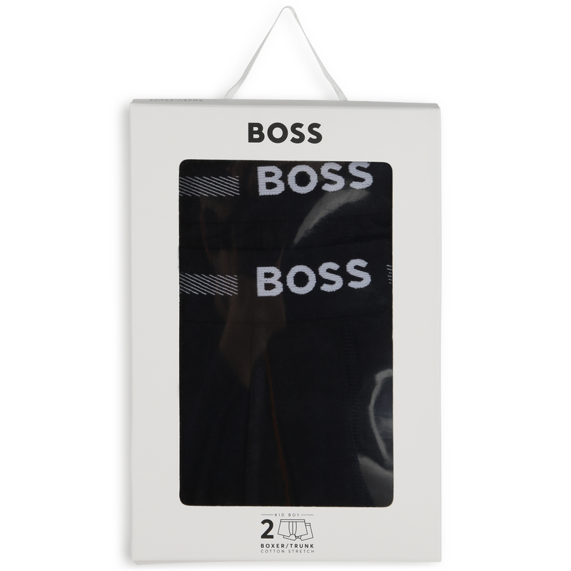 Set mit 2 Baumwoll-Boxershorts BOSS 
                        JUNGE