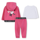 3-teiliges Jogging-Set KARL LAGERFELD KIDS 
                    M&Auml;DCHEN