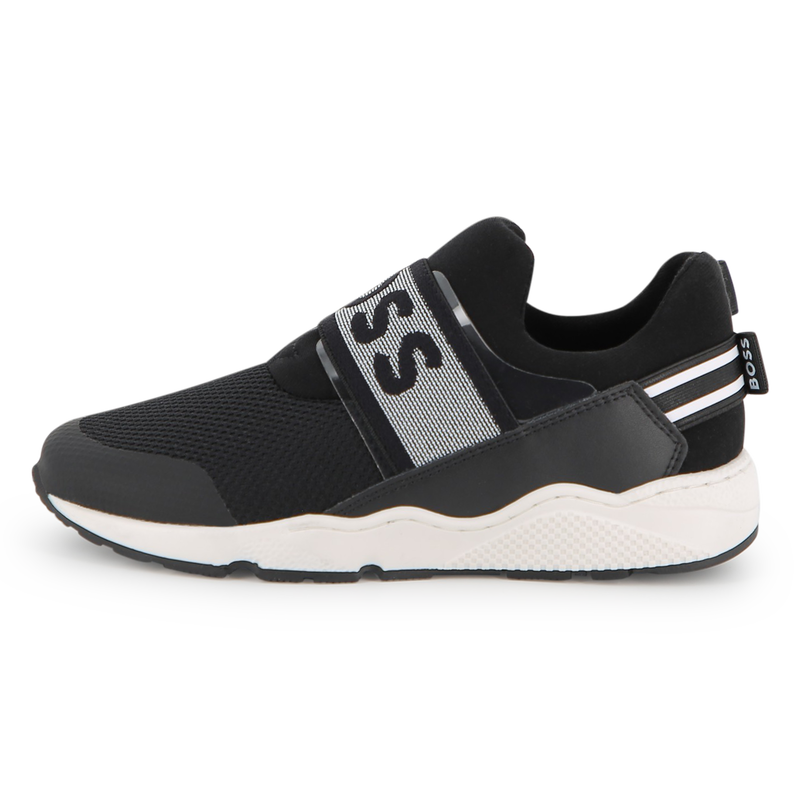 SNEAKERS AUS RINDSLEDER BOSS 
                        JUNGE