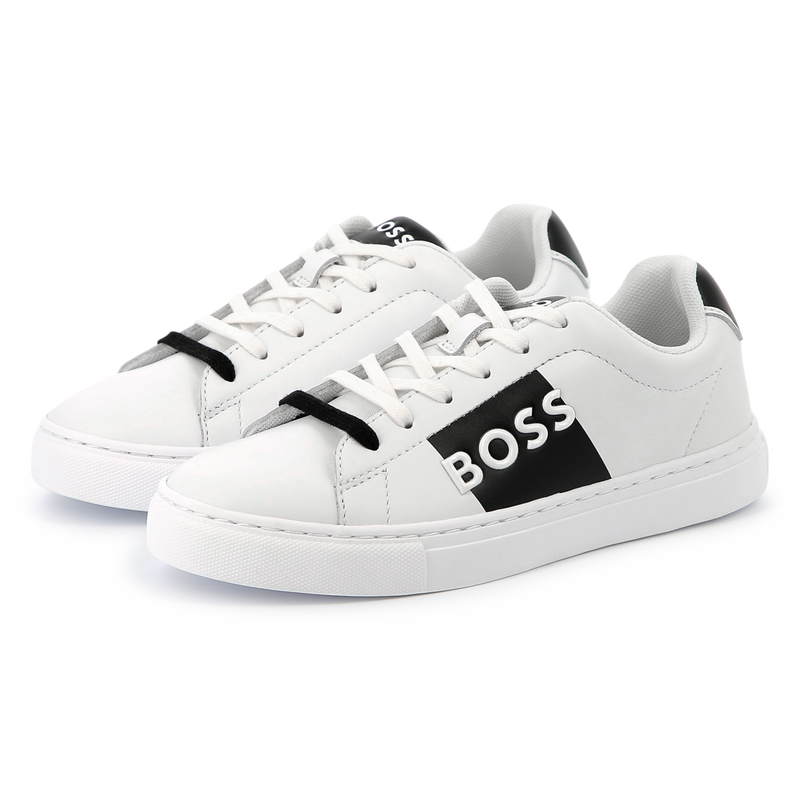 Ledersneaker zum Schn&uuml;ren