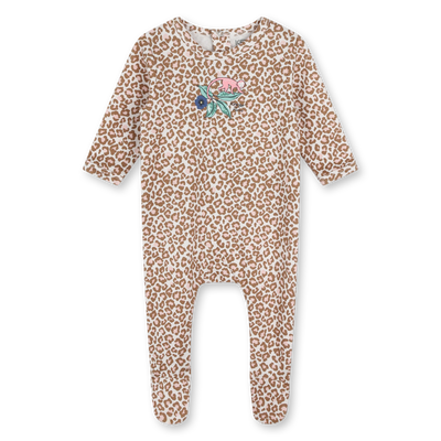 Gemusterter Druckknopf-Pyjama KENZO KIDS M&Auml;DCHEN