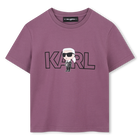 Kurz&auml;rmeliges T-Shirt KARL LAGERFELD KIDS 
                    JUNGE
