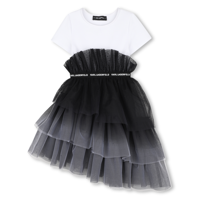 Festkleid KARL LAGERFELD KIDS 
                        M&Auml;DCHEN