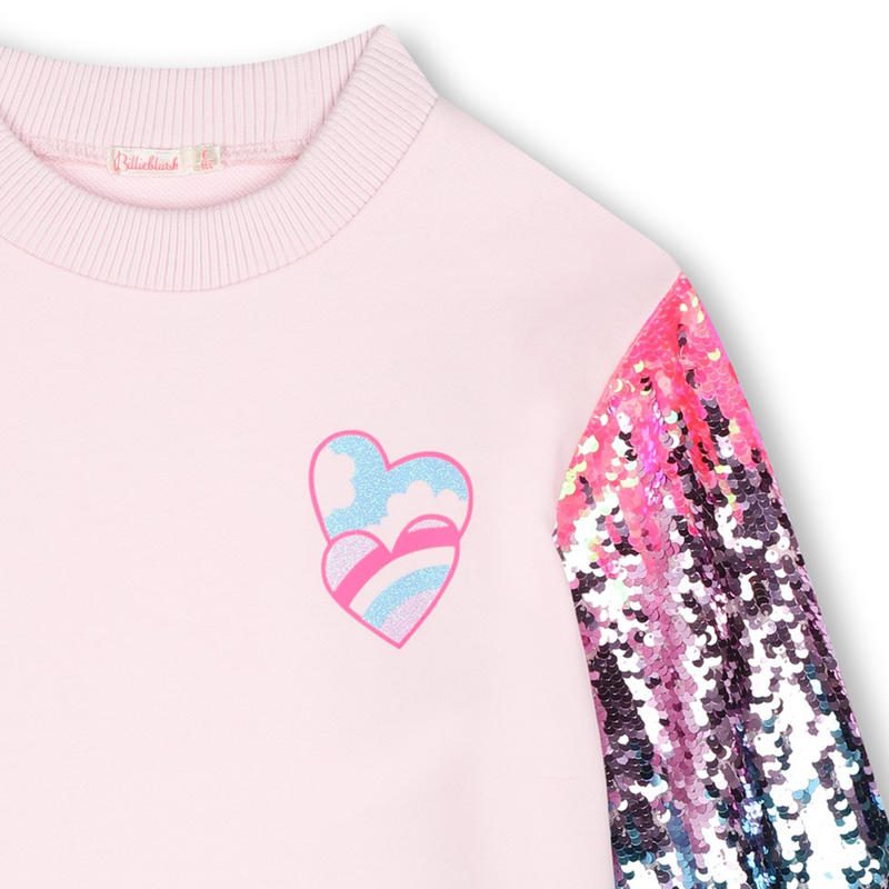 Sweatkleid mit Pailletten BILLIEBLUSH 
                        M&Auml;DCHEN