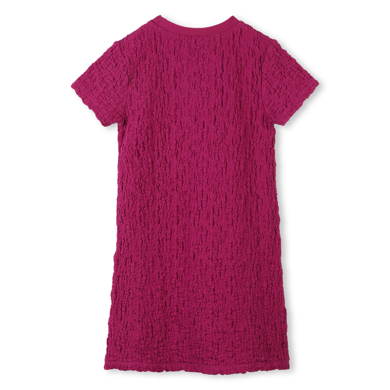 Strukturiertes Kurzarmkleid DKNY 
                        M&Auml;DCHEN