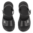 Sandalen aus lammfell DKNY 
                    M&Auml;DCHEN