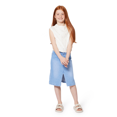 Festliches Baumwoll-T-Shirt MICHAEL KORS M&Auml;DCHEN