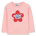 Langarm-T-Shirt KENZO KIDS 
                    M&Auml;DCHEN