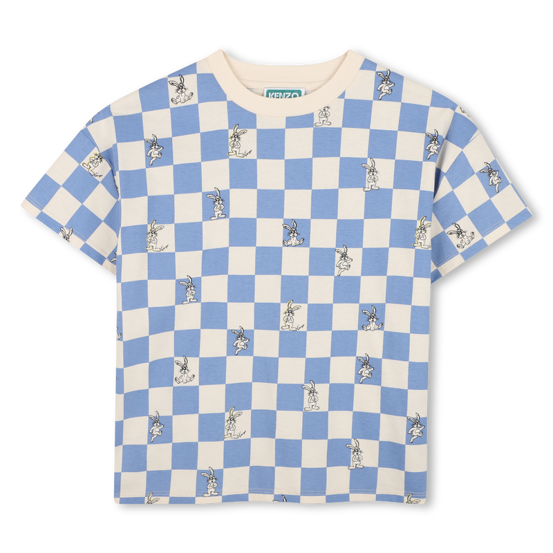 T-Shirt mit kurzen &Auml;rmeln KENZO KIDS 
                        JUNGE