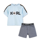 Set aus t-shirt und shorts KARL LAGERFELD KIDS 
                    JUNGE