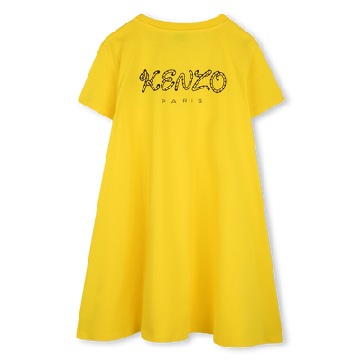 Ausgestelltes Kleid KENZO KIDS M&Auml;DCHEN