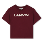 T-Shirt mit kurzen &Auml;rmeln LANVIN 
                    M&Auml;DCHEN