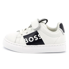 Ledersneaker mit Klettriemen BOSS 
                    JUNGE