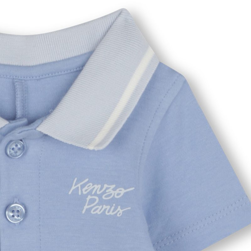 Kurzer Jumpsuit mit Taschen KENZO KIDS 
                        JUNGE