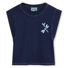 &Auml;rmelloses t-shirt KENZO KIDS 
                    M&Auml;DCHEN