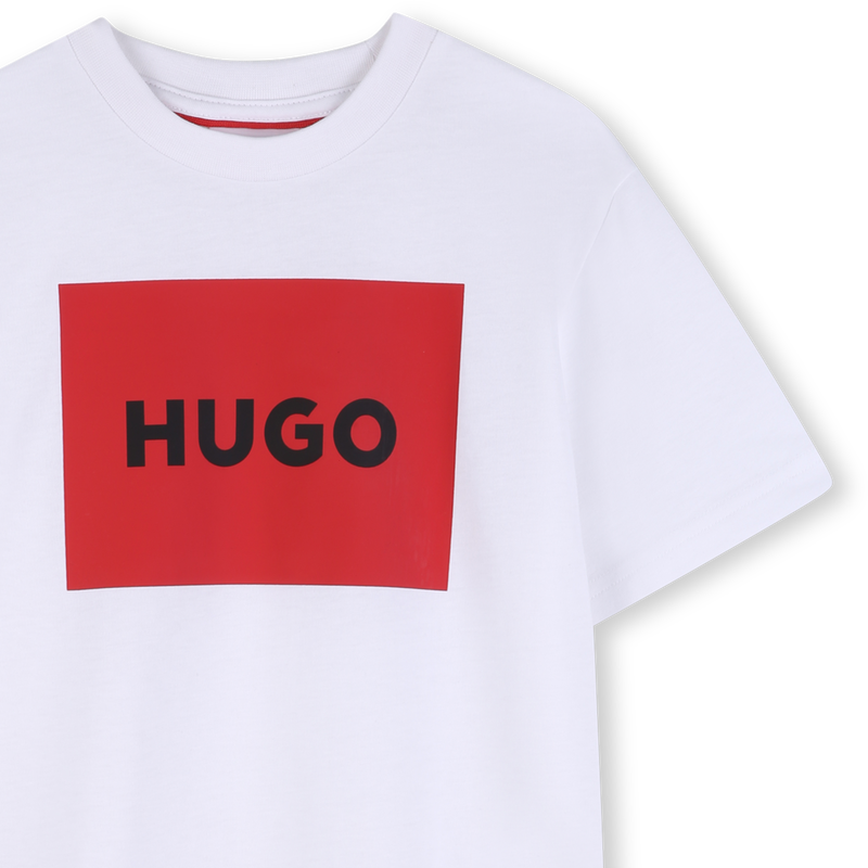 KURZ&Auml;RMELIGES T-SHIRT HUGO 
                        JUNGE