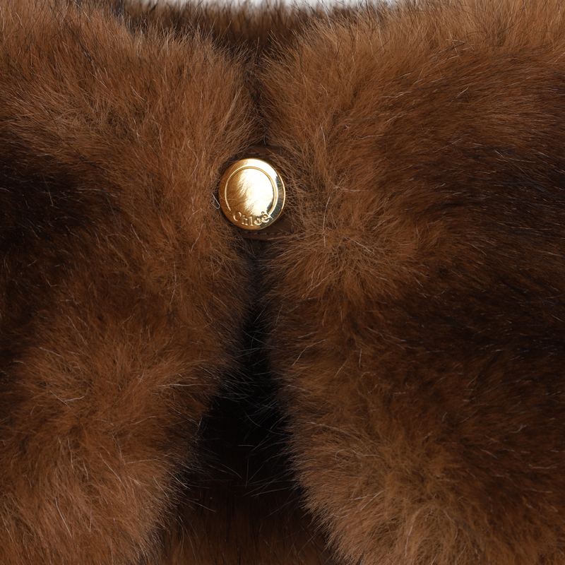 Flauschiger Fleece-Kragen CHLOE 
                        M&Auml;DCHEN