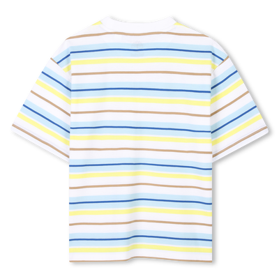 Weites, gestreiftes T-Shirt TIMBERLAND JUNGE