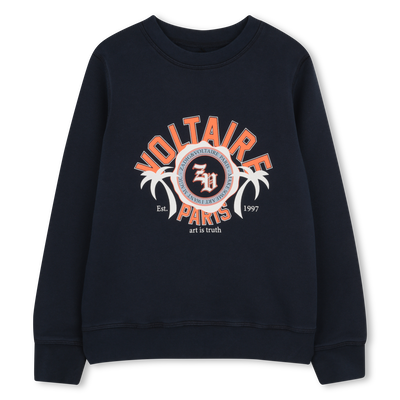 SWEATSHIRT MIT RUNDHALSAUSSCHNITT ZADIG & VOLTAIRE JUNGE