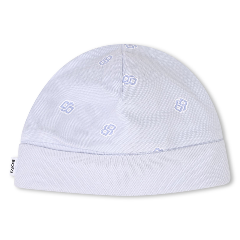 Pyjama und Mütze mit Druck BOSS 
                        JUNGE