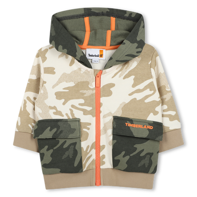 Sweatjacke mit Kapuze TIMBERLAND JUNGE