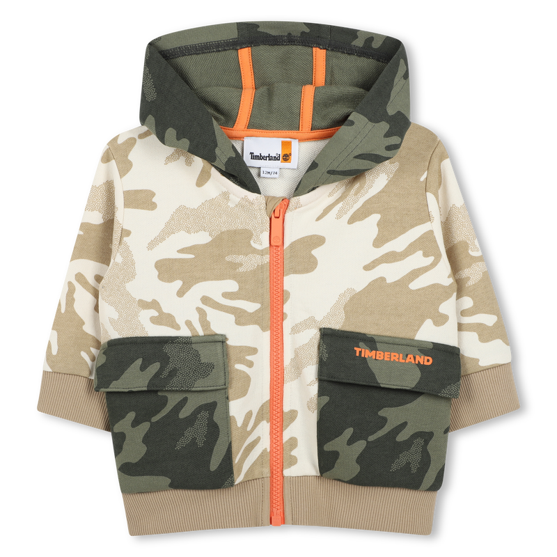 Sweatjacke mit Kapuze TIMBERLAND 
                        JUNGE