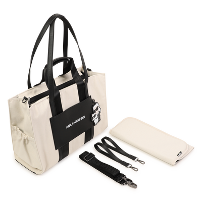 Wickeltasche mit Badge KARL LAGERFELD KIDS UNISEX