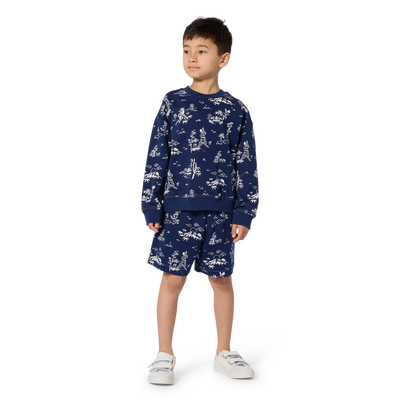 BERMUDASHORTS AUS FLEECE KENZO KIDS JUNGE
