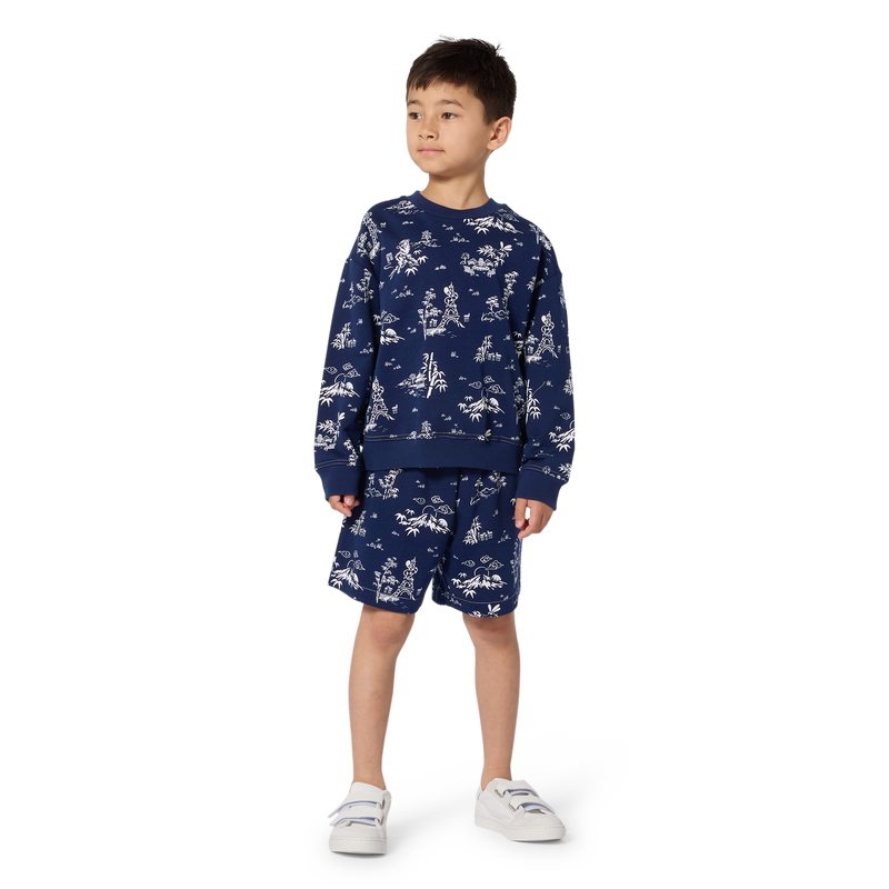 BERMUDASHORTS AUS FLEECE KENZO KIDS 
                        JUNGE