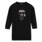 Langes Kleid KARL LAGERFELD KIDS 
                    M&Auml;DCHEN