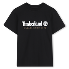 T-Shirt mit kurzen &Auml;rmeln, SCHWARZ, hi-res