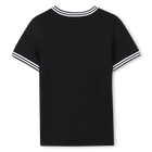 T-Shirt mit farbigen Streifen DKNY 
                    UNISEX