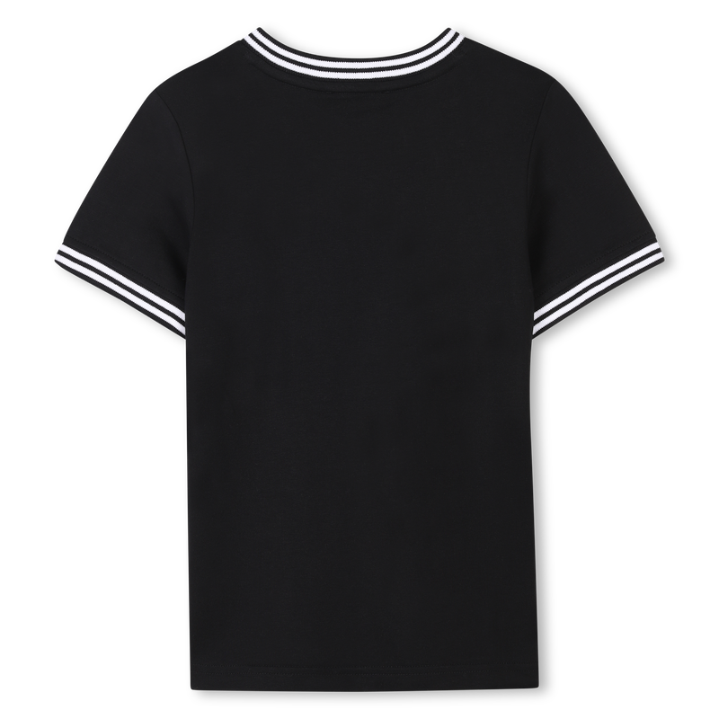 T-Shirt mit farbigen Streifen DKNY 
                        UNISEX